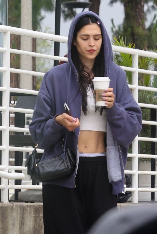 AMELIA HAMLIN at a Starbucks in Studio City 06/10/2023