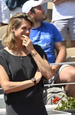 AMELIE MAURESMO at French Open at Roland Garros 06/08/2023