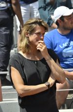 AMELIE MAURESMO at French Open at Roland Garros 06/08/2023