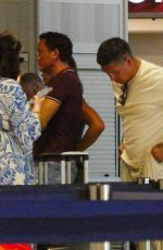 AMY CHILDS at Check in Desk in Paphos International Airport 06/27/2023