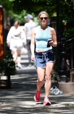 AMY ROBACH Out Jogging in New York 05/30/2023