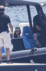 ANA DE ARMAS on a Boat in Athens 06/15/2023