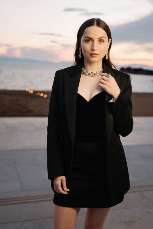 ANA E ARMAS at LV High Jewelry Event in Greece 06/12/2023