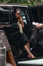ANGELINA JOLIE Arrives at Her Hotel in New York 06/27/2023