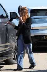 ASHLEE SIMPSON Arrives at Nobu in Malibu 06/25/2023