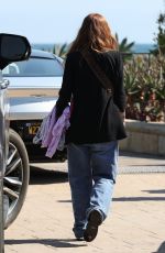 ASHLEE SIMPSON Arrives at Nobu in Malibu 06/25/2023