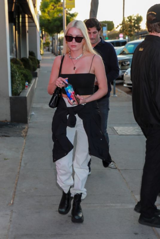 ASHLEY BENSON Arrives at Craig