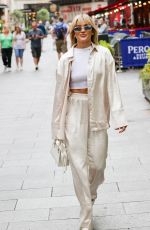 ASHLEY ROBERTS Arrives at Heart Breakfast in London 06/20/2023