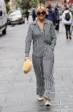 ASHLEY ROBERTS Arrives at Heart Breakfast Show in London 06/07/2023