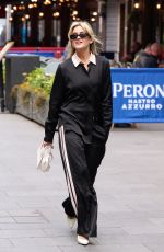 ASHLEY ROBERTS Leaves Global Radio in London 06/02/2023