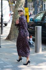 ASHLEY ROBERTS Leaves Global Radio Studios in London 06/13/2023