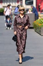 ASHLEY ROBERTS Leaves Global Radio Studios in London 06/13/2023