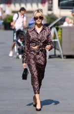 ASHLEY ROBERTS Leaves Global Radio Studios in London 06/13/2023