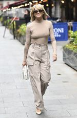 ASHLEY ROBERTS Leaves Global Studios in London 06/01/2023