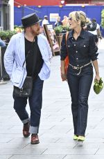 ASHLEY ROBERTS Leaves Heart Radio in London 06/19/2023
