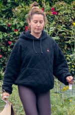 ASHLEY TISDALE Getting Food from All Time Restaurant in Los Feliz 06/19/2023
