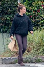 ASHLEY TISDALE Getting Food from All Time Restaurant in Los Feliz 06/19/2023