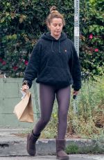 ASHLEY TISDALE Getting Food from All Time Restaurant in Los Feliz 06/19/2023