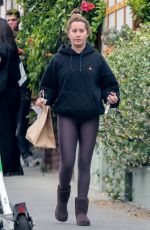 ASHLEY TISDALE Getting Food from All Time Restaurant in Los Feliz 06/19/2023