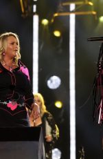 AVRIL LAVIGNE and MIRANDA LAMBERT Performs at CMA Fest in Nashville 06/09/2023