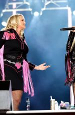 AVRIL LAVIGNE and MIRANDA LAMBERT Performs at CMA Fest in Nashville 06/09/2023