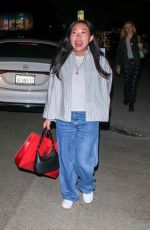 AWKWAFINA Leaes Catch Steak in West Hollywood 06/01/2023