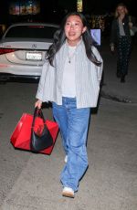 AWKWAFINA Leaes Catch Steak in West Hollywood 06/01/2023