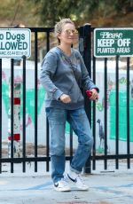 BECKI NEWTON Out at a Park in Los Feliz 06/24/2023