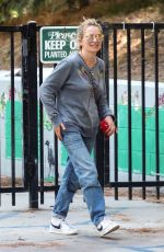 BECKI NEWTON Out at a Park in Los Feliz 06/24/2023