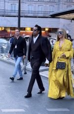 BEYONCE and Jay Z Leaves Their Hotel in Paris 06/21/2023
