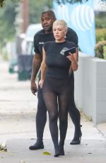 BIANCA CENSORI and Kanye West Leaves KFC in Downtown Los Angeles 06/13/2023