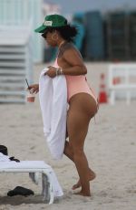 BRE-Z and AND CHRIS AMORE at a Beach in Miami 06/18/2023