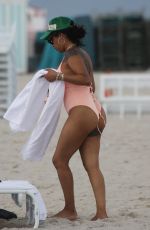 BRE-Z and AND CHRIS AMORE at a Beach in Miami 06/18/2023