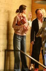 BROOKE BURKE and Scott Rigsby Out for Dinner at Nobu in Malibu 06/24/2023