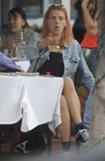 BUSY PHILIPPS Out with her Dog at Mauro
