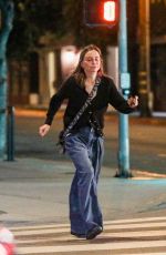 CALISTA FLOCKHART Out for Dinner with Friends at Via Veneto in Santa Monica 06/11/2023