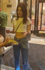 CAMILA MORRONE Leaves Plaza Athenee Restaurant in Paris 06/10/2023