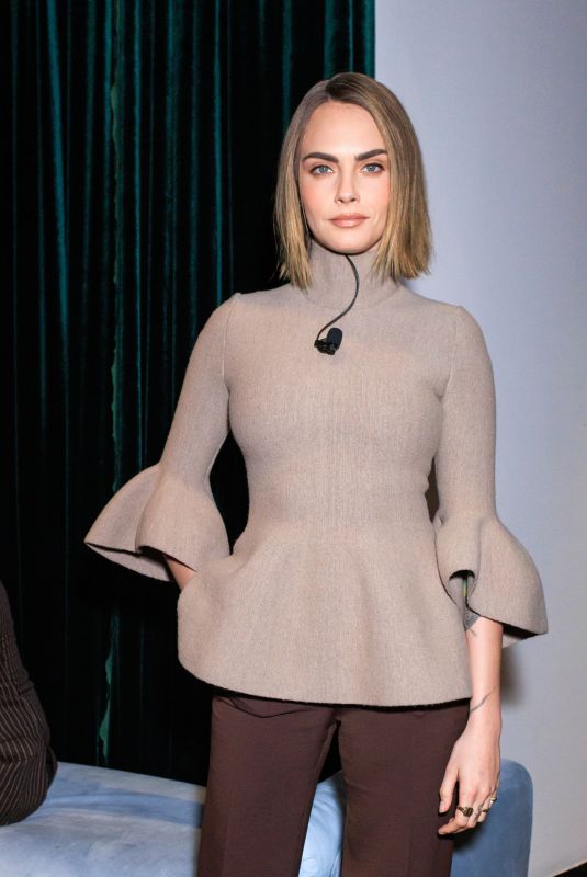 CARA DELEVINGNE at Center for Youth Mental Health at Newyork-presbyterian in New York 06/12/2023