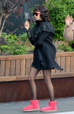 CARA DELEVINGNE on the Set of American Horror Story in Los Angeles 06/02/2023