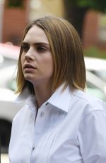 CARA DELEVINGNE on the Set of American Horror Story in New York 06/05/2023