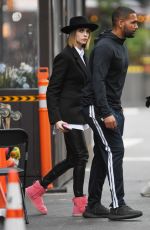 CARA DELEVINGNE on the Set of American Horror Story in New York 06/05/2023