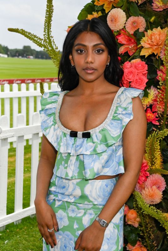 CHARITHA CHANDRAN at Cartier Queen’s Cup Polo 2023 in Egham 06/18/2023