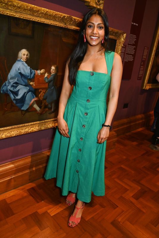 CHARITHRA CHANDRAN at National Portrait Gallery’s Reopening Party in London 06/20/2023
