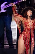 CHLOE BAILEY Pays Tribute to Tina Turner Onstage at Juneteenth: A Global Celebration for Freedom in Los Angeles 06/19/2023