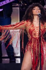CHLOE BAILEY Pays Tribute to Tina Turner Onstage at Juneteenth: A Global Celebration for Freedom in Los Angeles 06/19/2023