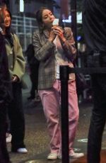 CHLOE BENNET and Charles Melton Out for Ice Cream in Vancouver 06/19/2023