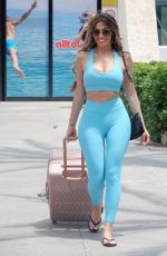 CHLOE FERRY Arrive in Magaluf 06/02/2023