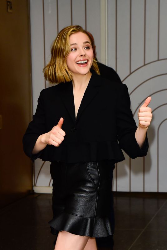 CHLOE MORETZ Arrives at Today Show in New York 06/22/2023