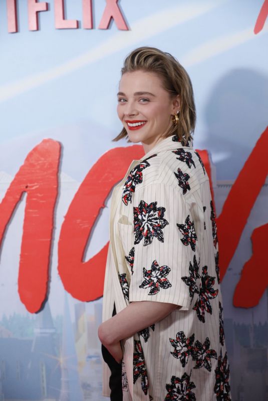 CHLOE MORETZ at Nimona Premiere at AMC Lincoln Square Theater in New York 06/24/2023