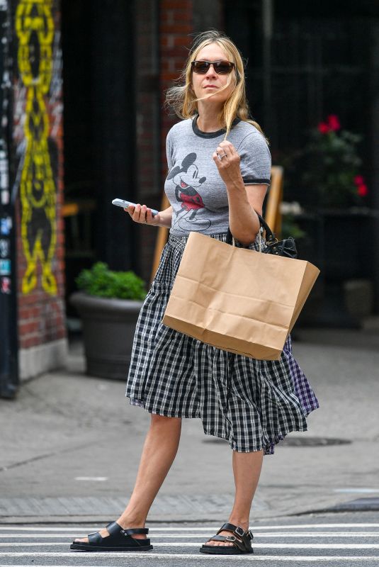 CHLOE SEVIGNY Out Shopping in New York 06/21/2023